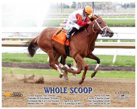 WHOLE SCOOP - 042419 - Race 03 - IND - Action