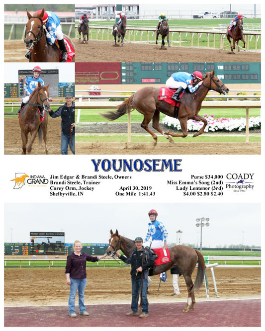 YOUNOSEME - 043019 - Race 03 - IND
