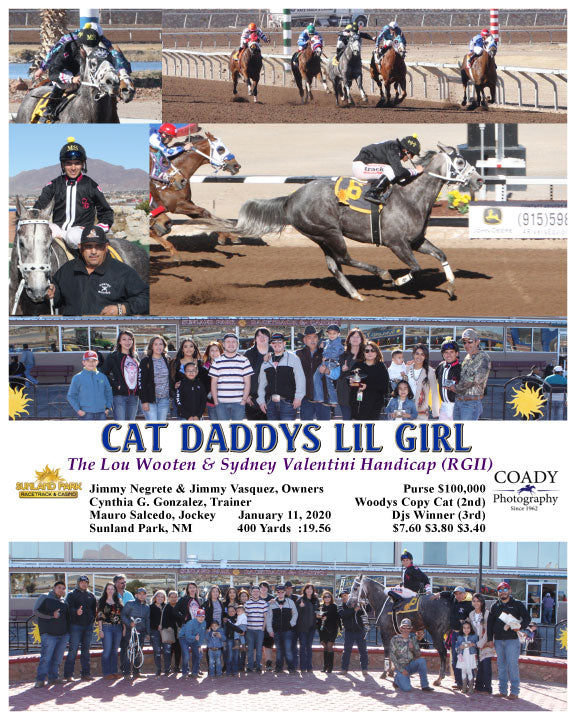 CAT DADDYS LIL GIRL - The Lou Wooten & Sydney Valentini Handicap (RGII) - 01-11-20 - R04 - SUN