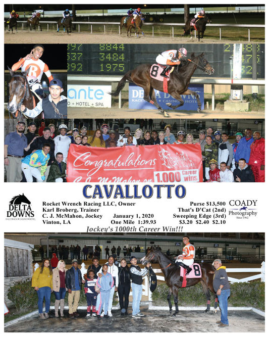 CAVALLOTTO - 010120 - Race 04 - DED