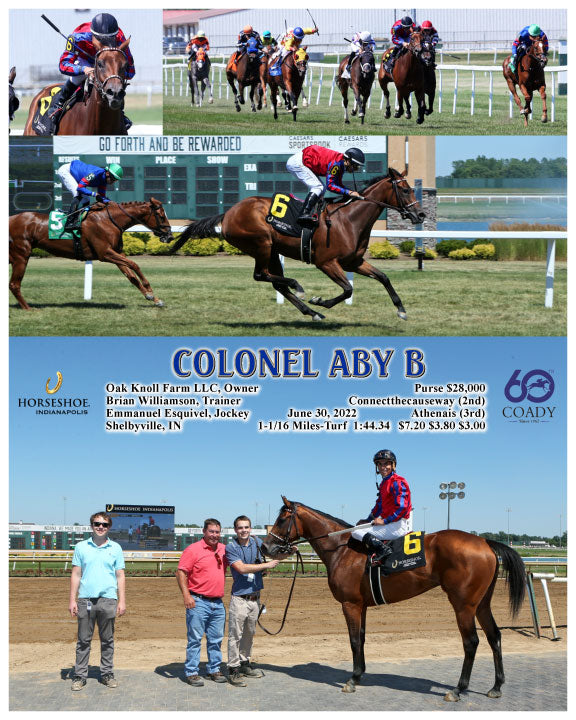COLONEL ABY B - 06-30-22 - R04 - IND