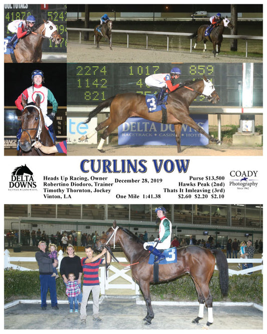 CURLINS VOW - 122819 - Race 04 - DED