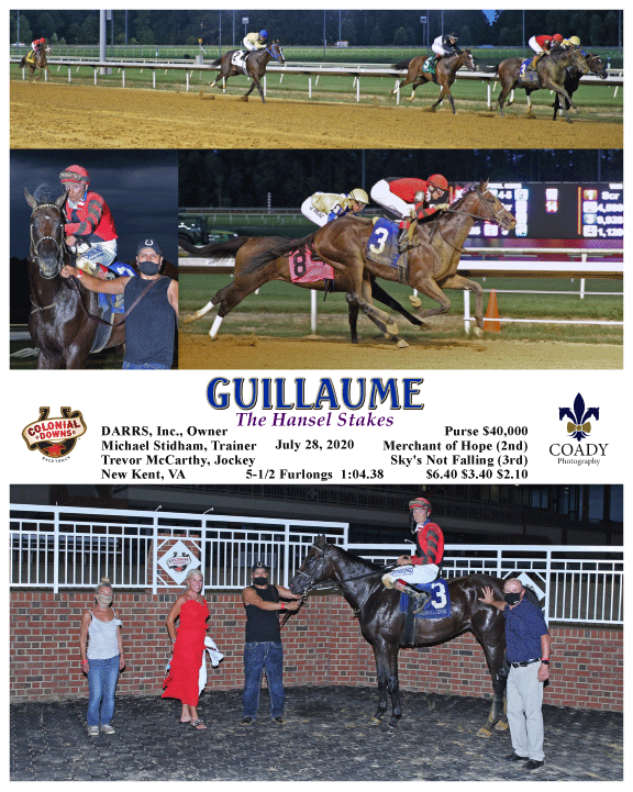 GUILLAUME - The Hansel Stakes - 07-28-20 - R04 - CNL