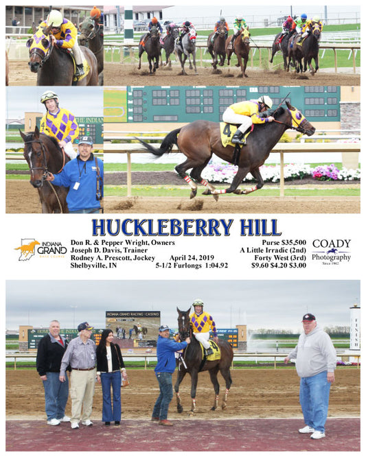 HUCKLEBERRY HILL - 042419 - Race 04 - IND