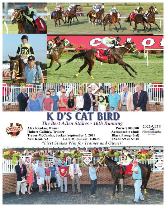 K D'S CAT BIRD - The Bert Allen Stakes - 16th Running - 09-07-19 - R04 - CNL