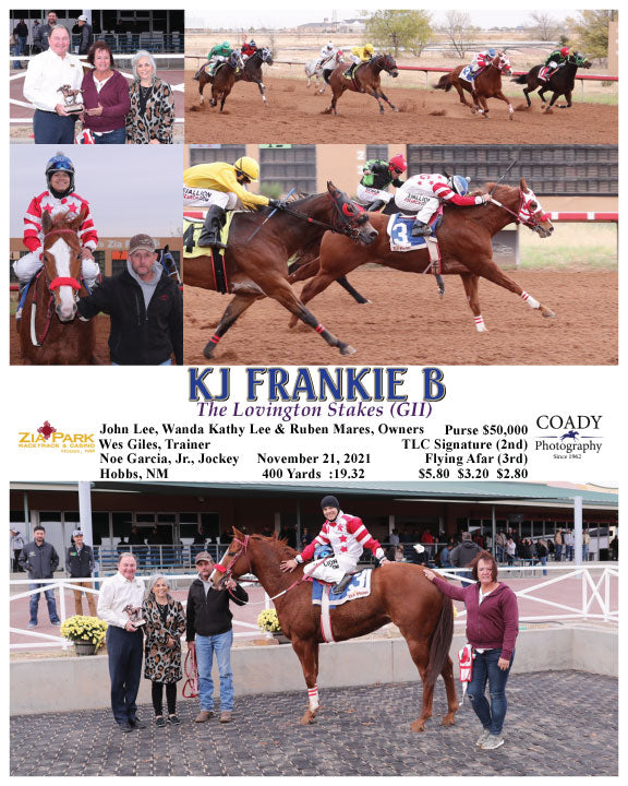 KJ FRANKIE B - The Lovington Stakes (GII) - 11-21-21 - R04 - ZIA
