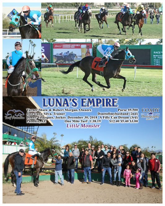 LUNA'S EMPIRE - 123018 - Race 04 - TUP