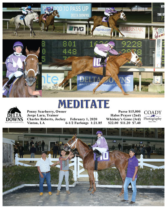 MEDITATE - 020120 - Race 04 - DED
