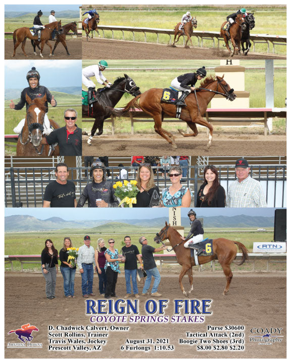 REIGN OF FIRE - COYOTE SPRINGS STAKES - 08-31-21 - R04 - AZD