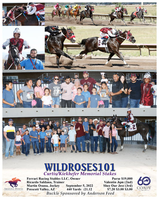 WILDROSES101 - Curtis/Kiekhefer Memorial Stakes - 09-05-22 - R04 - AZD