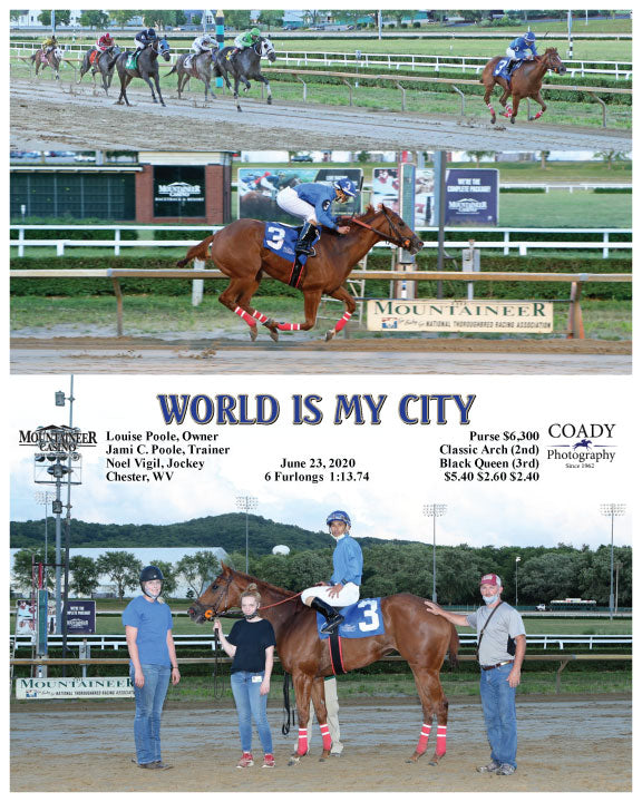 WORLD IS MY CITY - 062320 - Race 04 - MNR