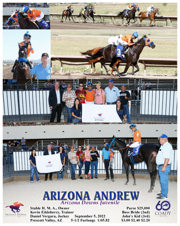 ARIZONA ANDREW - Arizona Downs Juvenile  - 09-05-22 - R05 - AZD