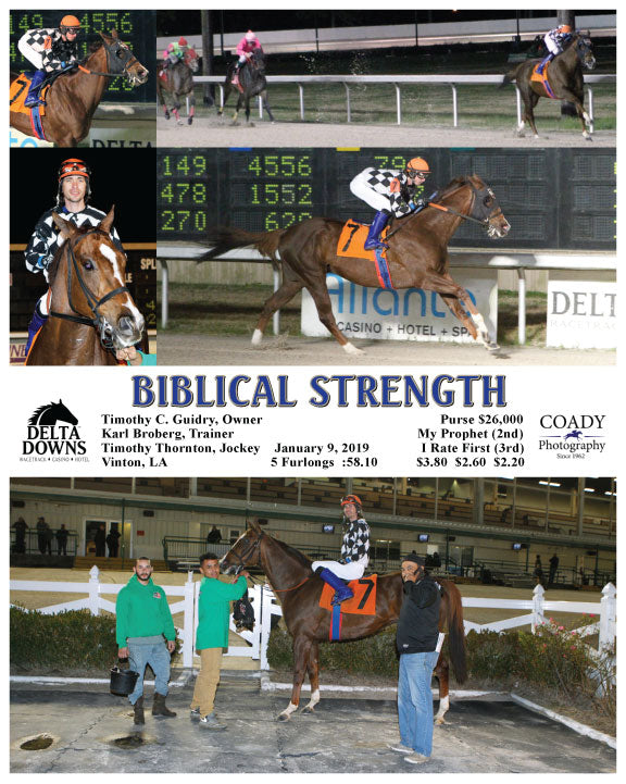 BIBLICAL STRENGTH - 010919 - Race 05 - DED