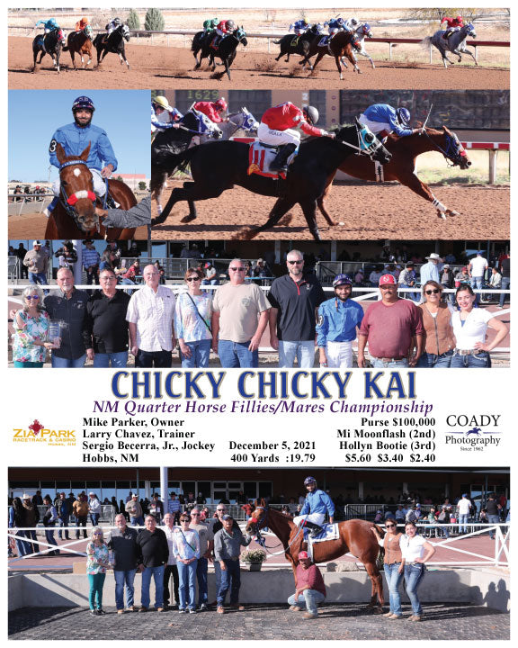 CHICKY CHICKY KAI - NM Quarter Horse Fillies/Mares Championship - 12-05-21 - R05 - ZIA