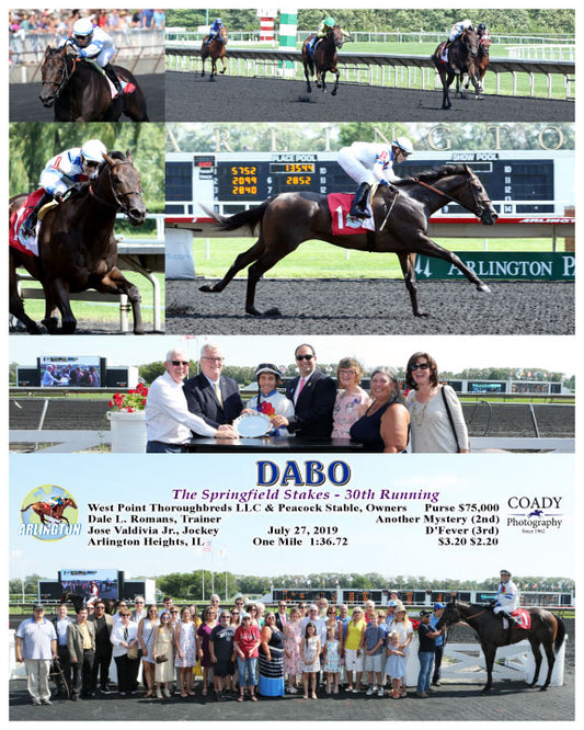 DABO - The Springfield Stakes - 30th Running - 07-27-19 - R05 - AP
