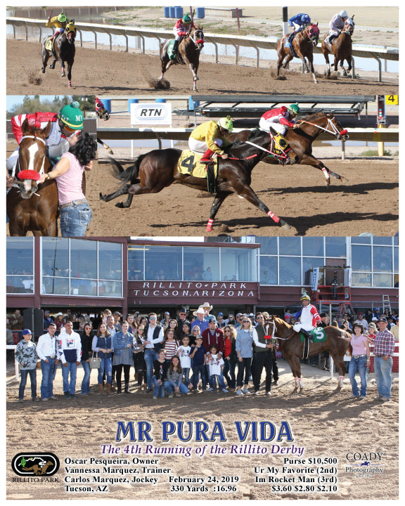 MR PURA VIDA - The 4th Running of the Rillito Derby - 02-24-19 - R05 - RIL