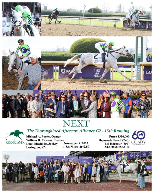 NEXT - The Thoroughbred Aftercare Alliance G2 - 15th Running - 11-04-22 - R05 - KEE