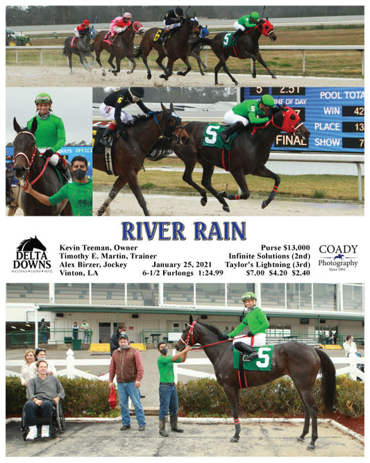 RIVER RAIN - 012521 - Race 05 - DED