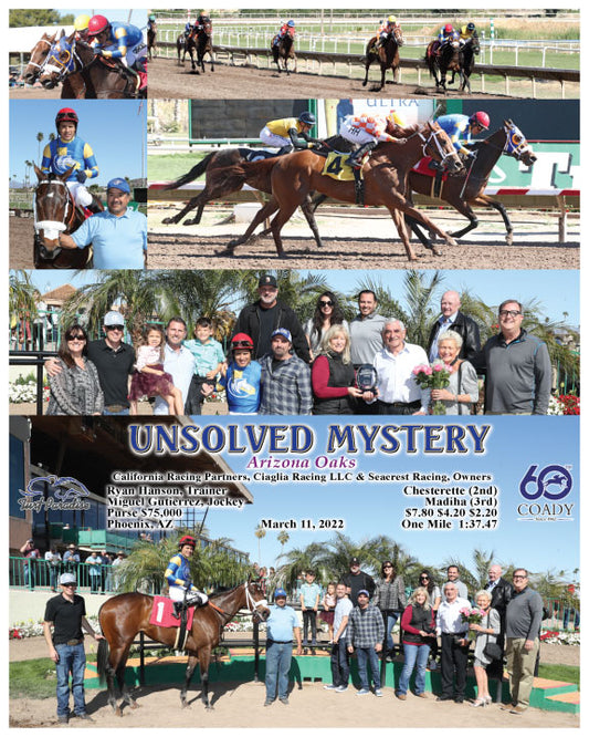 UNSOLVED MYSTERY - Arizona Oaks - 03-11-22 - R05 - TUP