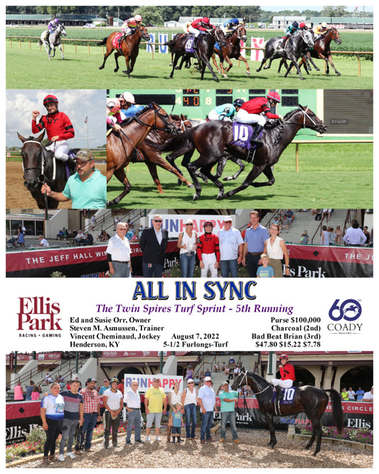 ALL IN SYNC - The Twin Spires Turf Sprint - 5th Running - 08-07-22 - R06 - ELP