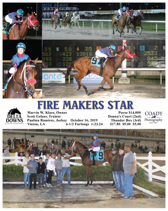 FIRE MAKERS STAR - 101619 - Race 06 - DED