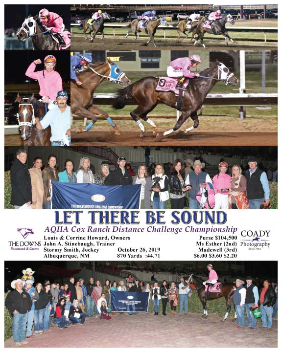 LET THERE BE SOUND - AQHA Cox Ranch Distance Challenge Championship - 10-26-19 - R06 - ALB