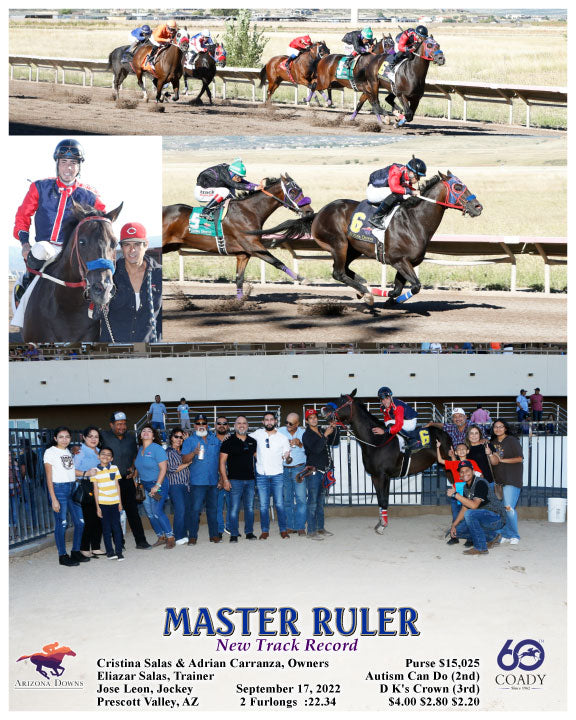 MASTER RULER - New Track Record - 09-17-22 - R06 - AZD