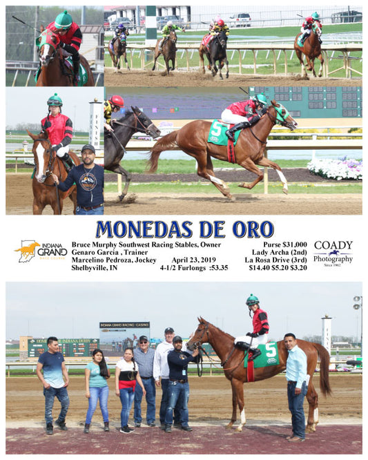 MONEDAS DE ORO - 042319 - Race 06 - IND