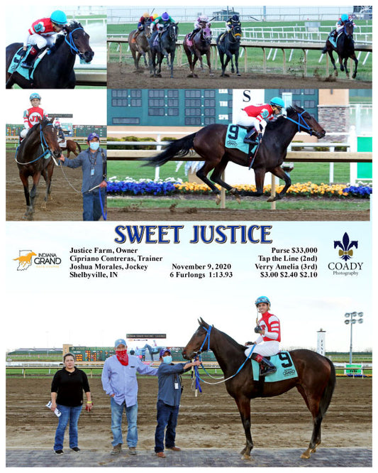 SWEET JUSTICE - 110920 - Race 06 - IND