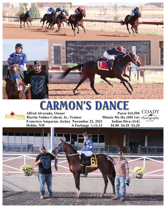 CARMON'S DANCE - 11-22-21 - R11 - ZIA