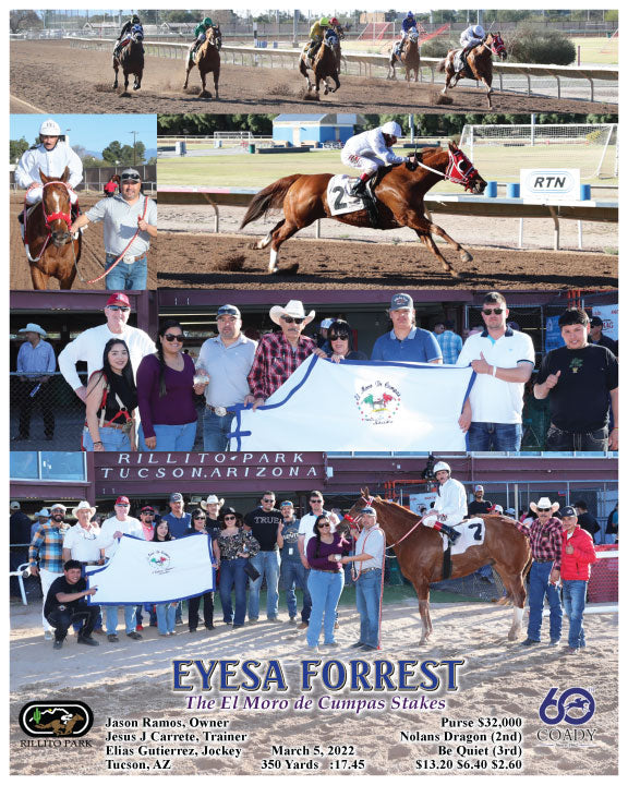 EYESA FORREST - The El Moro de Cumpas Stakes - 03-05-22 - R07 - RIL