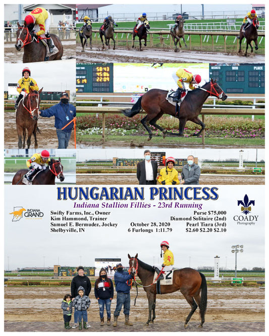 HUNGARIAN PRINCESS - Indiana Stallion Fillies - 23rd Running - 10-28-20 - R07 - IND