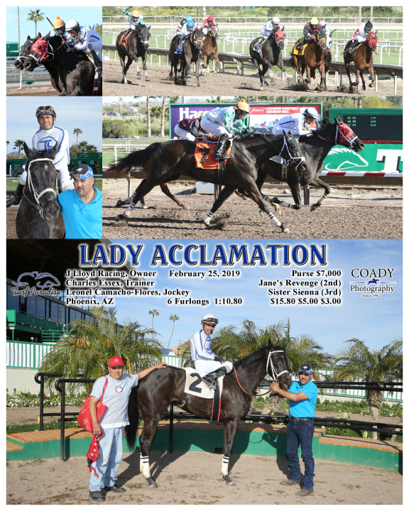 LADY ACCLAMATION - 02-25-19 - R07 - TUP