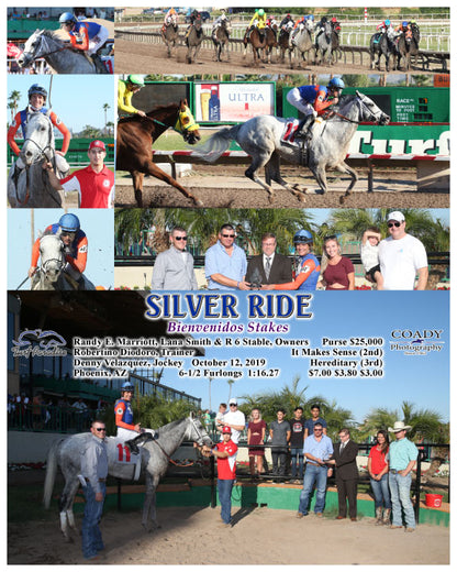 SILVER RIDE - Bienvenidos Stakes - 10-12-19 - R07 - TUP