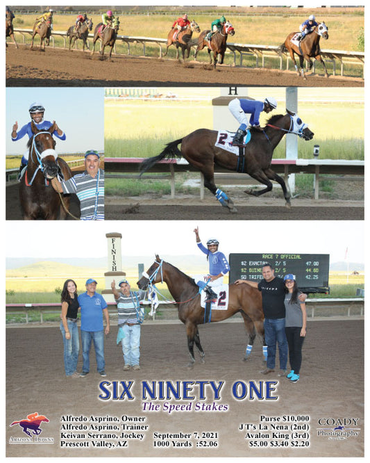 SIX NINETY ONE - The Speed Stakes - 09-07-21 - R07 - AZD