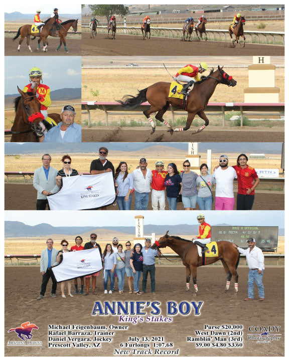 ANNIE'S BOY - King's Stakes - 07-13-21 - R08 - AZD