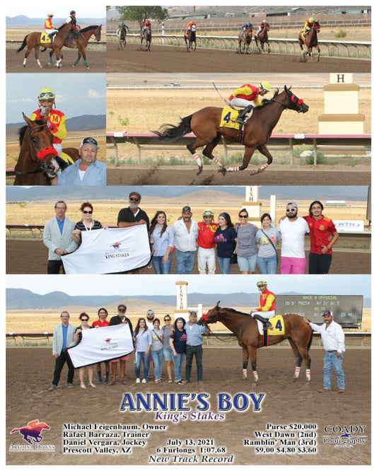 ANNIE'S BOY - King's Stakes - 07-13-21 - R08 - AZD