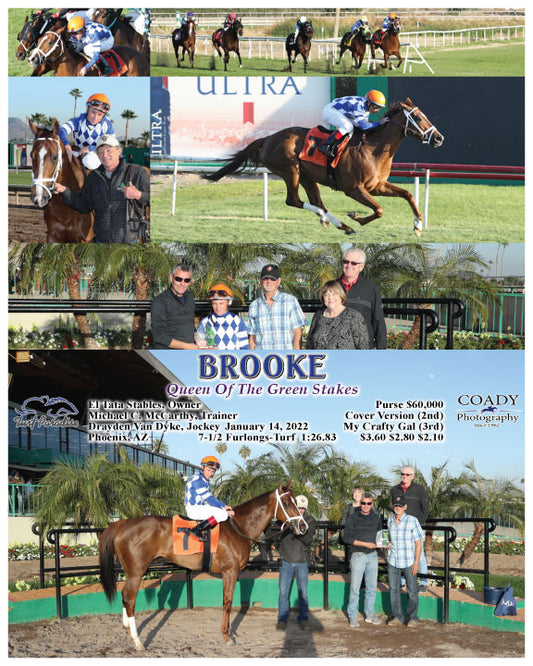 BROOKE - Queen Of The Green Stakes - 01-14-22 - R08 - TUP