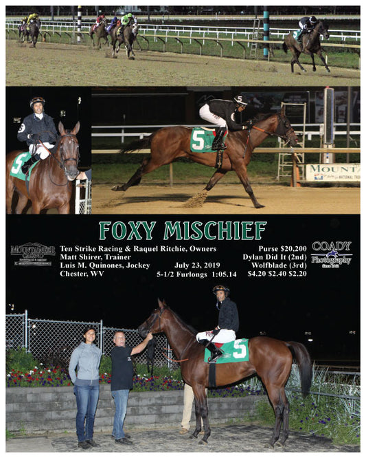 FOXY MISCHIEF - 07-23-19 - R08 - MNR