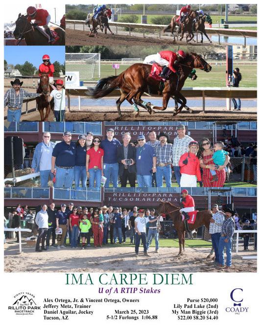 IMA CARPE DIEM - U of A RTIP Stakes - 03-25-23 - R08 - RIL
