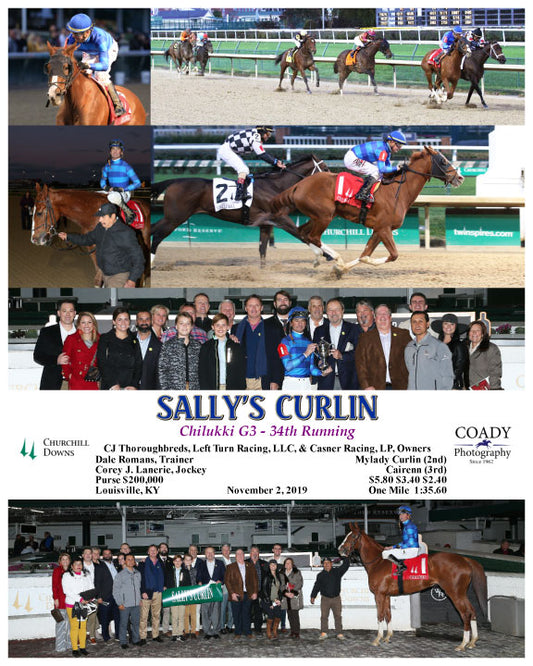 SALLY'S CURLIN - Chilukki G3 - 34th Running - 11-02-19 - R08 - CD