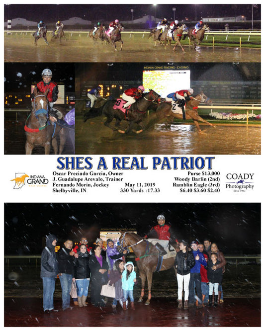 SHES A REAL PATRIOT - 051119 - Race 08 - IND