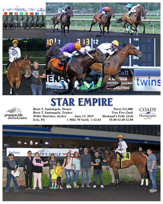 STAR EMPIRE - 06-12-19 - R08 - PID