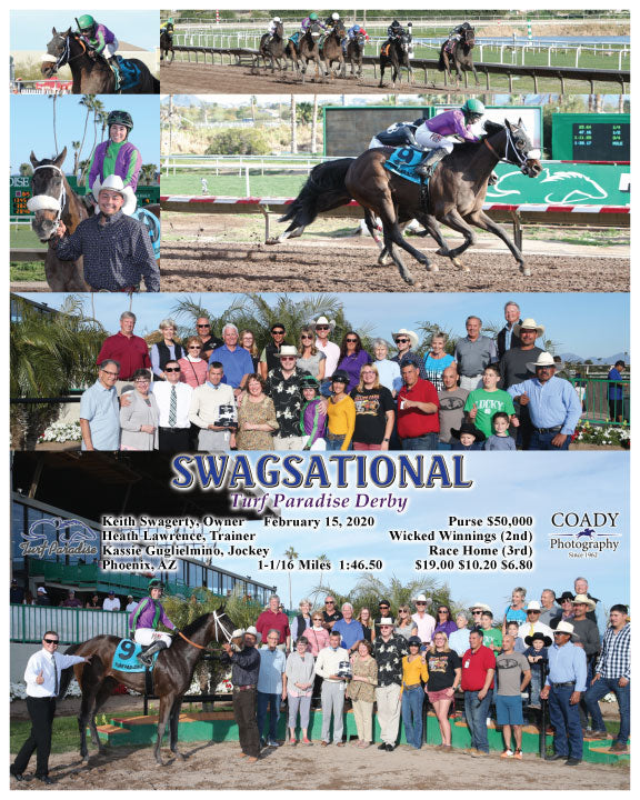 SWAGSATIONAL - Turf Paradise Derby - 02-15-20 - R08 - TUP