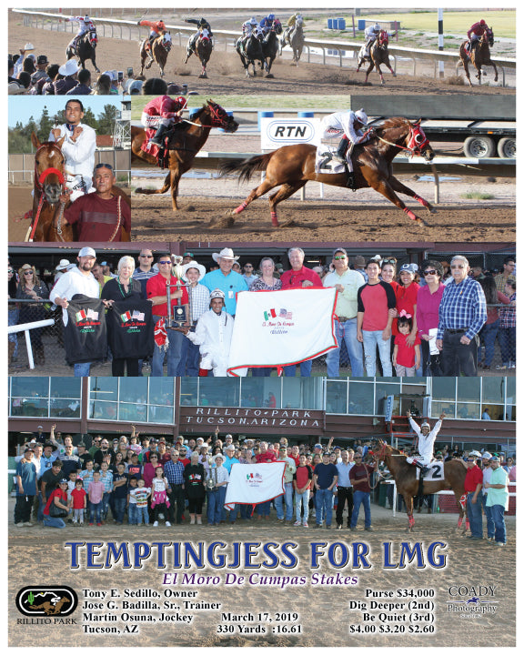 TEMPTINGJESS FOR LMG - El Moro De Cumpas Stakes - 03-17-19 - R08 - RIL