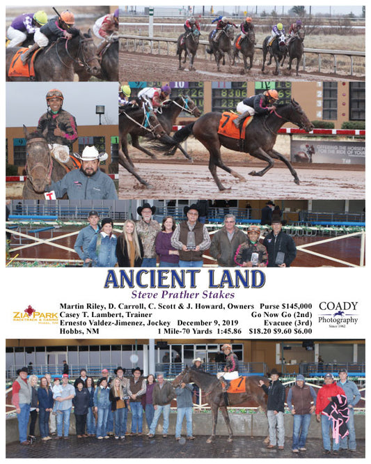 ANCIENT LAND - Steve Prather Stakes - 12-09-19 - R09 - ZIA