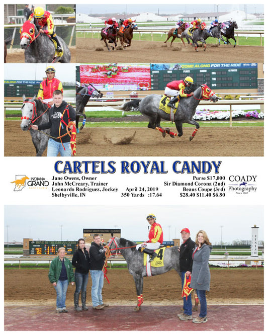 CARTELS ROYAL CANDY - 042419 - Race 09 - IND