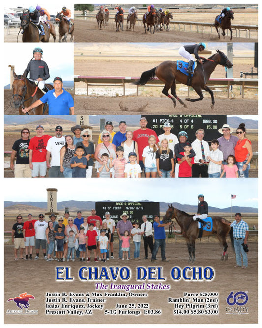 EL CHAVO DEL OCHO - The Inaugural Stakes - 06-25-22 - R09 - AZD