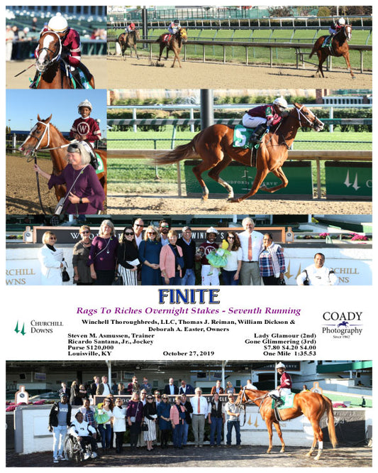 FINITE - Rags To Riches Overnight Stakes - Seventh Running - 10-27-19 - R09 - CD