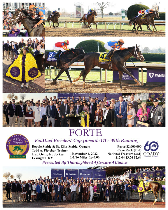 FORTE - FanDuel Breeders' Cup Juvenile G1 - 39th Running - 11-04-22 - R09 - KEE